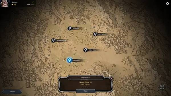 Интерфейс Decks and Daggers во время прохождения