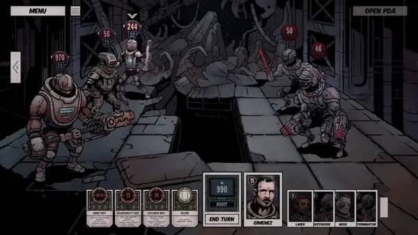 Интерфейс Deep Sky Derelicts во время прохождения