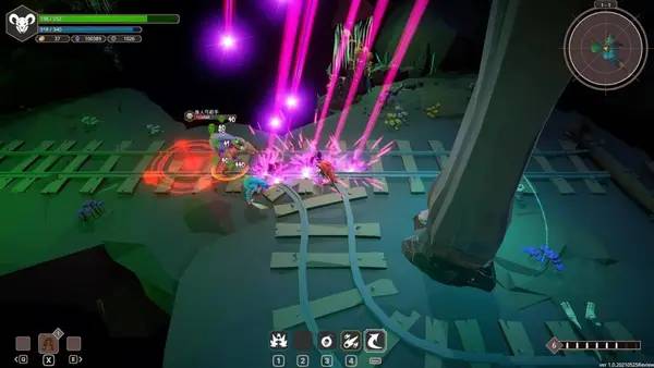 Интерфейс Demon Strikes Back во время прохождения