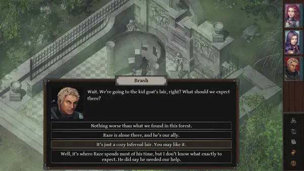 Интерфейс Demonheart Hunters во время прохождения