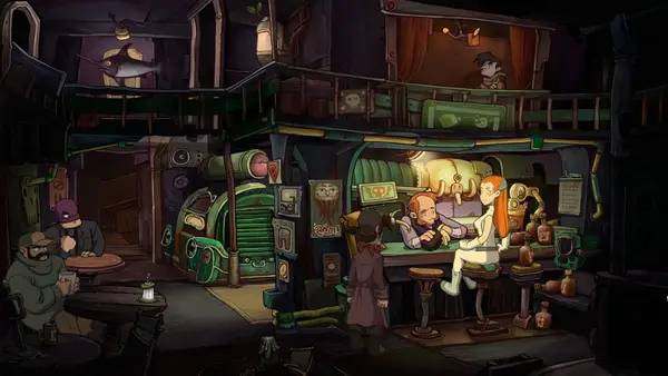 Интерфейс Deponia The Complete Journey во время прохождения