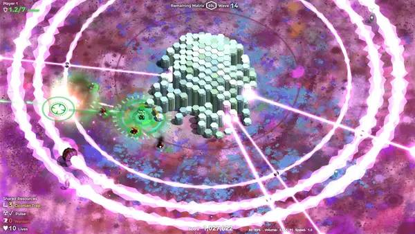 Интерфейс Devader во время прохождения