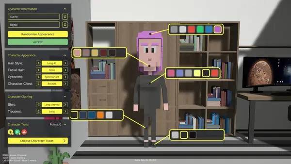 Интерфейс DevLife во время прохождения