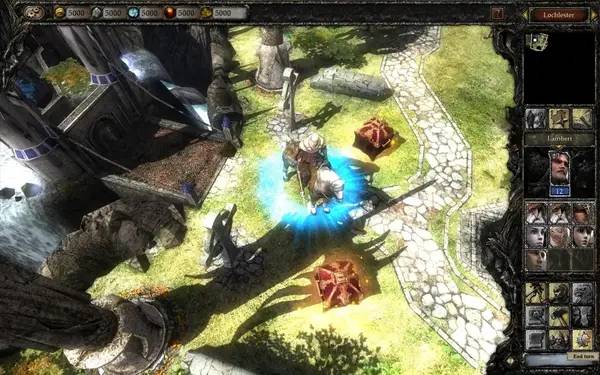 Интерфейс Disciples 3 Renaissance во время прохождения