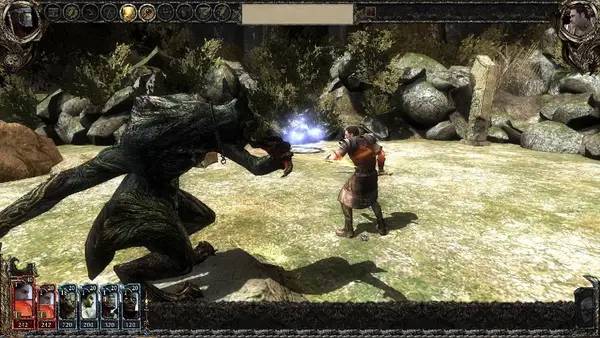 Интерфейс Disciples 3 Resurrection во время прохождения