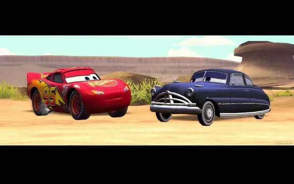 Интерфейс Disney Pixar Cars во время прохождения