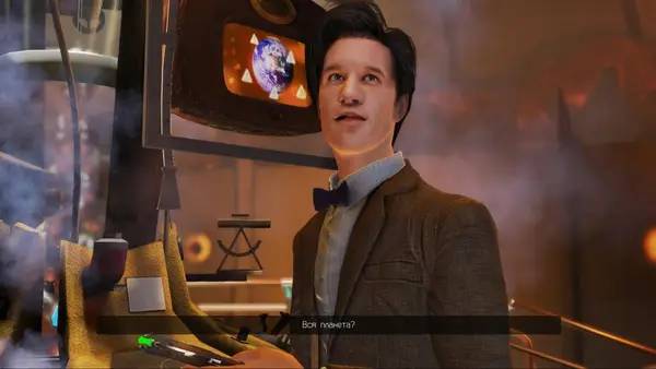 Интерфейс Doctor Who The Eternity Clock во время прохождения