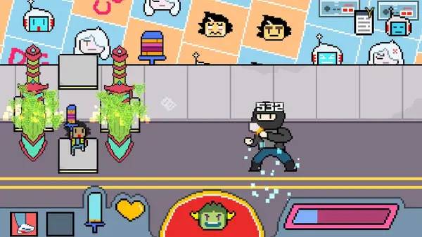 Интерфейс DON'T GIVE UP A Cynical Tale во время прохождения