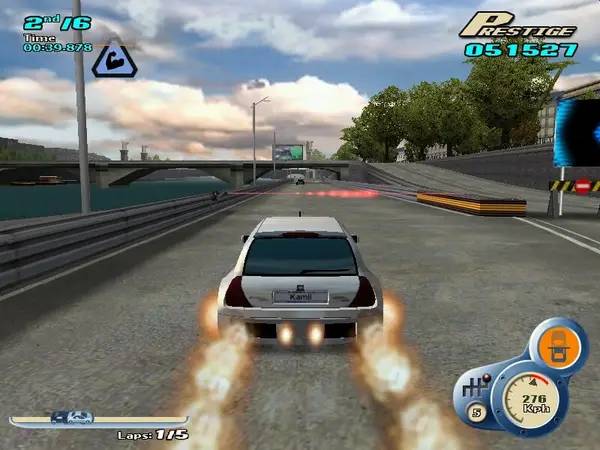 Интерфейс Downtown Run во время прохождения