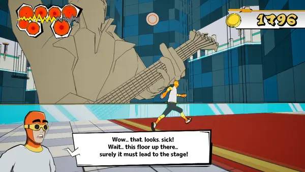 Интерфейс DRUMGUY во время прохождения