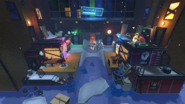 Интерфейс Drunk-Fu Wasted Masters во время прохождения