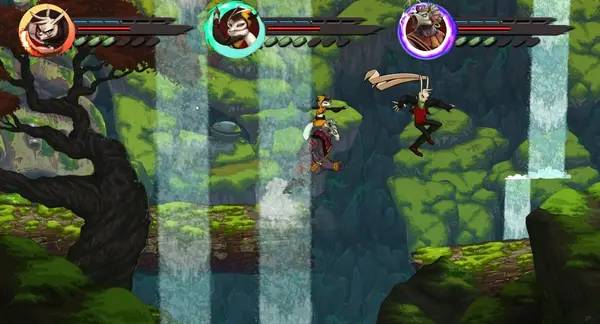 Интерфейс Dusty Raging Fist во время прохождения