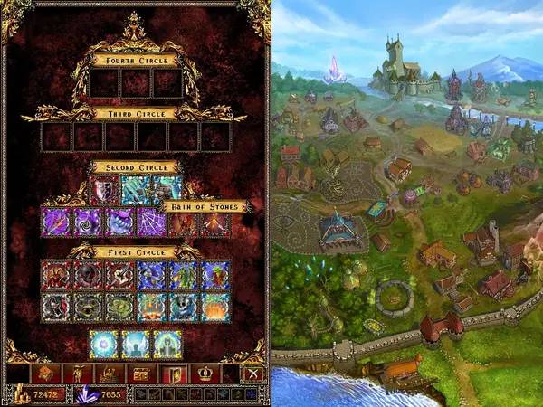 Интерфейс Eador Genesis во время прохождения