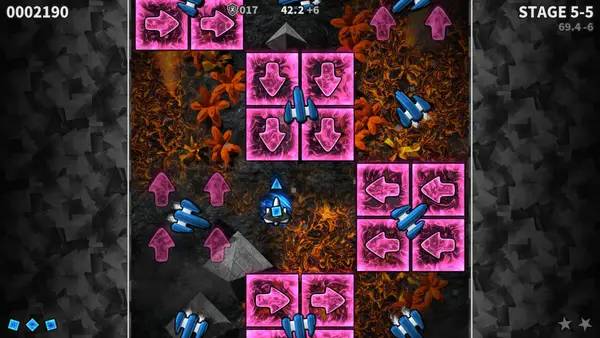 Интерфейс Eigengrau во время прохождения