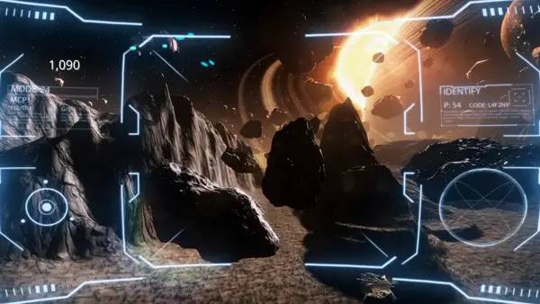 Интерфейс ELON on MARS во время прохождения