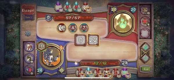 Интерфейс Endless Road Reborn во время прохождения