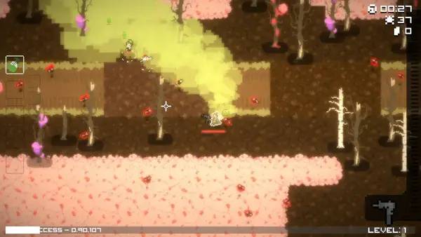 Интерфейс Entomophobia во время прохождения