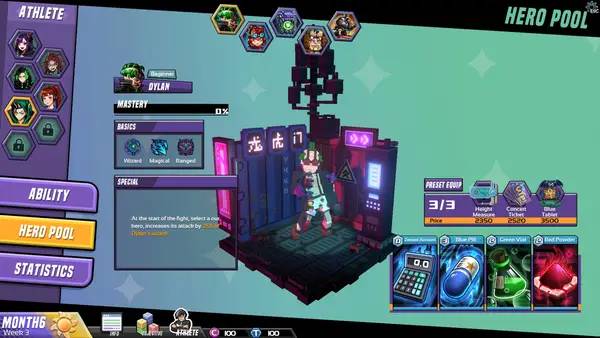 Интерфейс Esports Godfather The Legend Begins во время прохождения