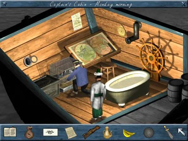 Интерфейс Eye of the Kraken во время прохождения