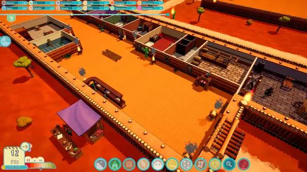 Интерфейс Fable Hospital во время прохождения