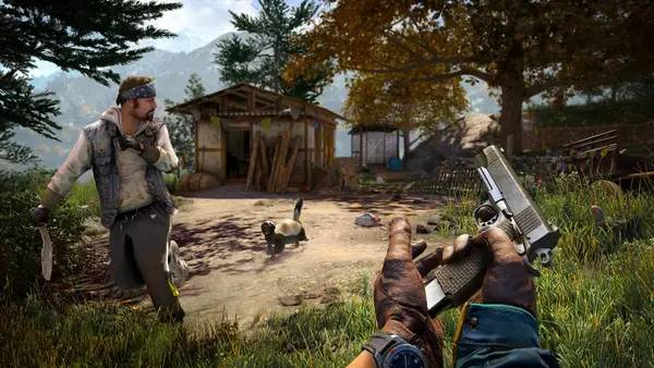Интерфейс Far Cry 4 во время прохождения