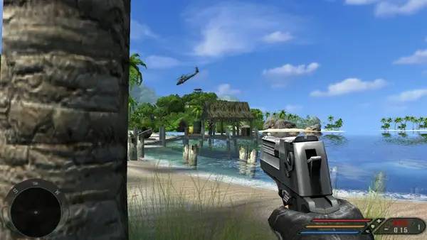 Интерфейс Far Cry Missile Attack во время прохождения