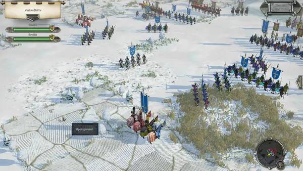 Интерфейс Field of Glory 2 Medieval во время прохождения