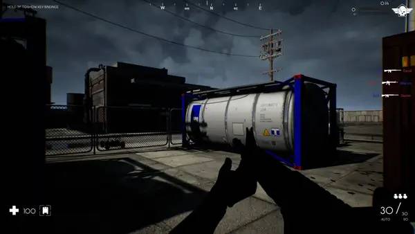 Интерфейс Firescout во время прохождения