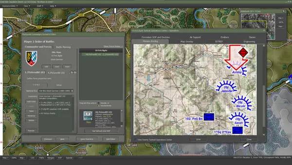 Интерфейс Flashpoint Campaigns Southern Storm во время прохождения