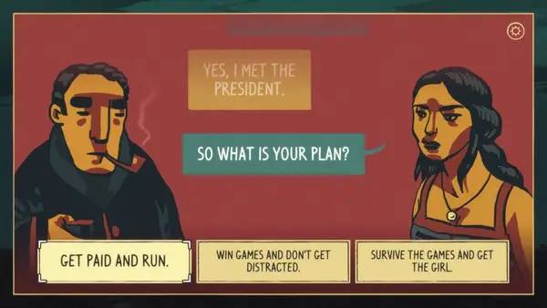 Интерфейс Football Drama во время прохождения