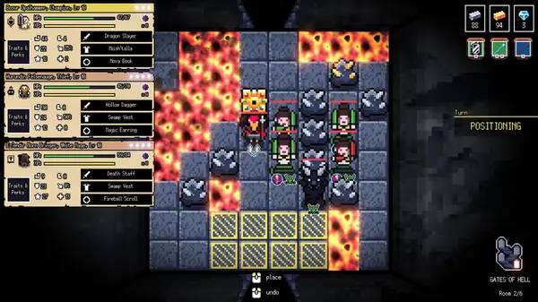 Интерфейс Forgotten Mines во время прохождения