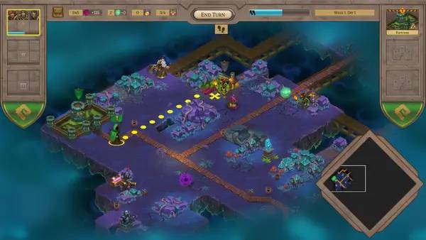 Интерфейс Fort Triumph во время прохождения