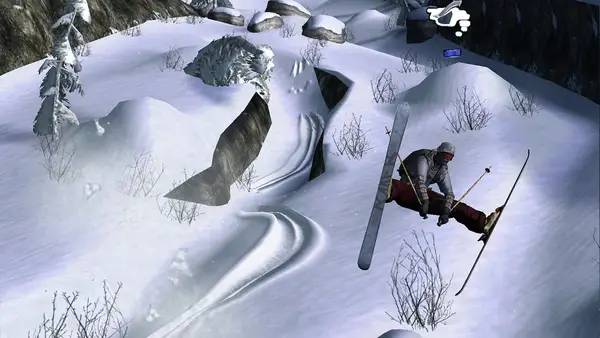 Интерфейс FreakOut Extreme Freeride во время прохождения