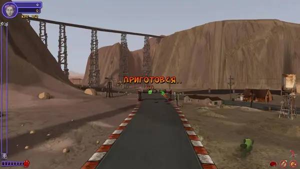 Интерфейс Freaks! Slammin' Traffic во время прохождения