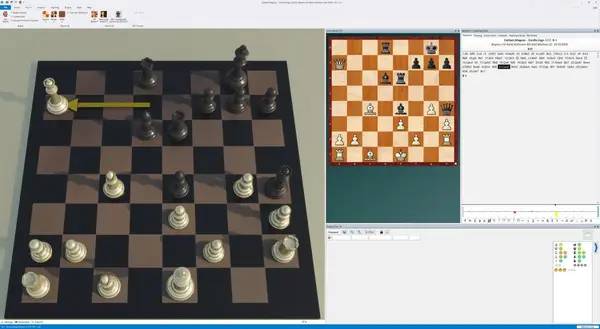 Интерфейс Fritz 18 Steam Edition во время прохождения