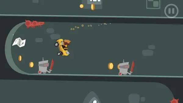 Интерфейс Funky Karts во время прохождения