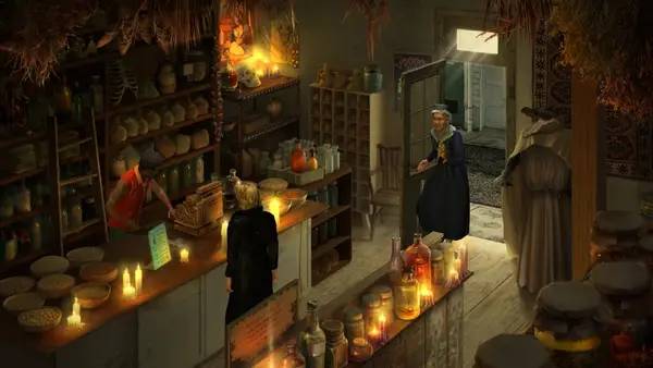 Интерфейс Gabriel Knight  Sins of the Fathers 20th Anniversary Edition во время прохождения