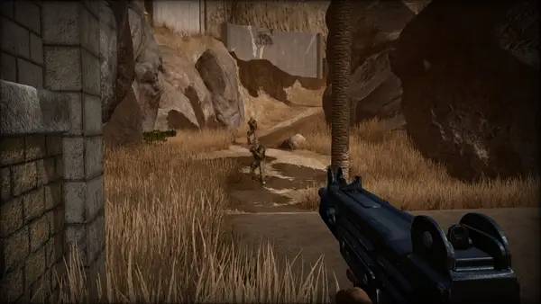 Интерфейс GameGuru во время прохождения