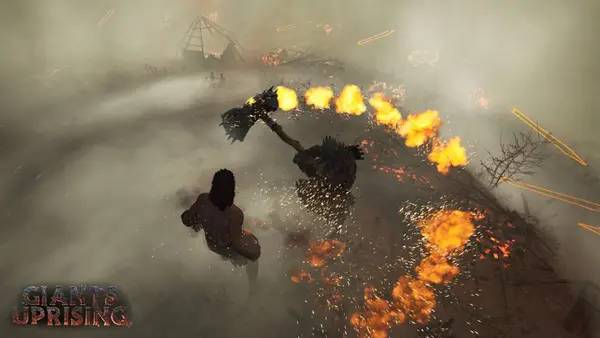 Интерфейс Giants Uprising во время прохождения