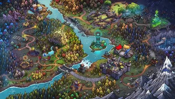 Интерфейс Gladiator Guild Manager во время прохождения