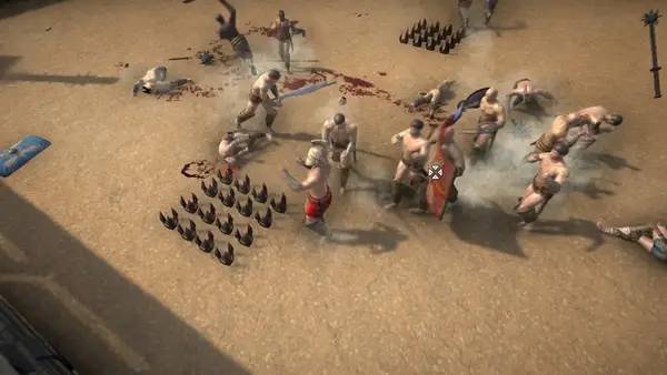 Интерфейс Gladio and Glory во время прохождения