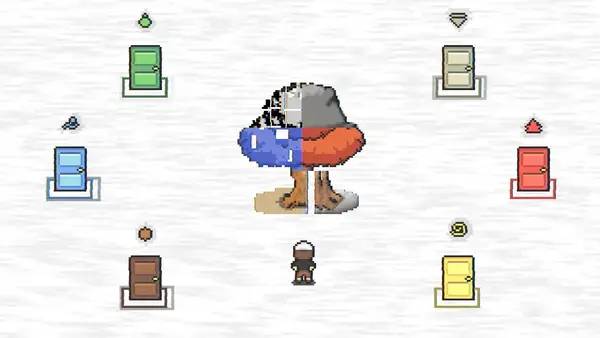 Интерфейс GLITCHED во время прохождения