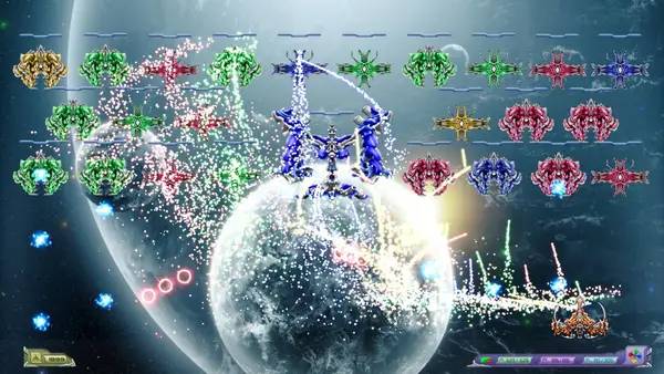 Интерфейс GOD STARFIGHTER во время прохождения