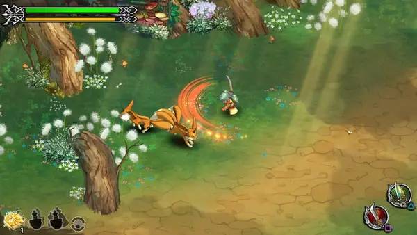 Интерфейс GOKEN во время прохождения