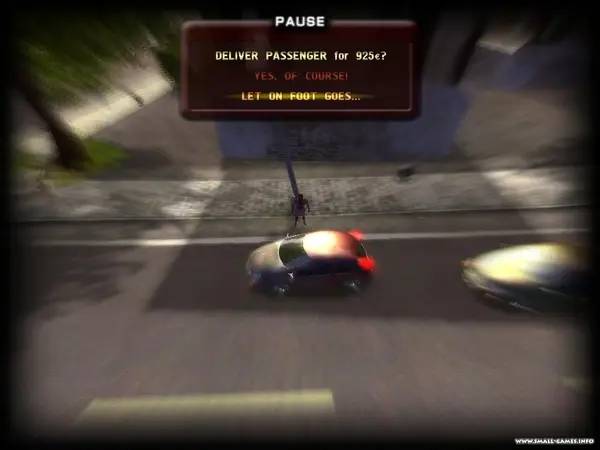 Интерфейс Городской Гонщик во время прохождения