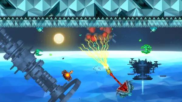 Интерфейс Gravitators во время прохождения