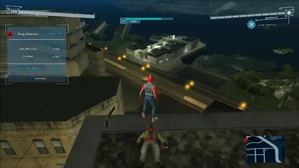 Интерфейс ГТА Сан Андреас - Spider-Man Mod во время прохождения