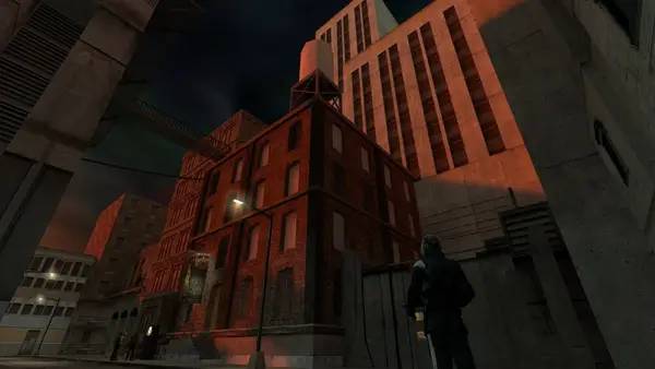 Интерфейс Half-Life 2 Build 2001 во время прохождения