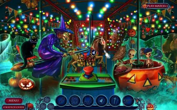 Интерфейс Halloween Chronicles Evil Behind a Mask Collector's Edition во время прохождения