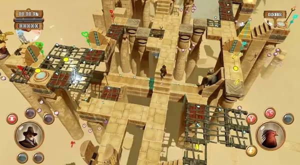 Интерфейс Hamilton's Great Adventure во время прохождения